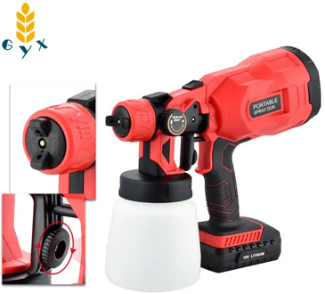 Latex paint spraying machine/Paint spraying machine/Electric spray gun/Car painting tool/Lithium battery wireless spray gun