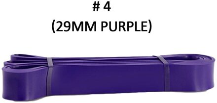 Latex Stretch Arm Apparaat Fitness Pull Touw Draagbare Spanning Band Puller Praktische Duurzaam Borst Expander Resistance 29mm purper