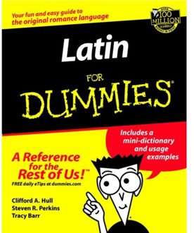 Latin For Dummies - Clfford A. Hull
