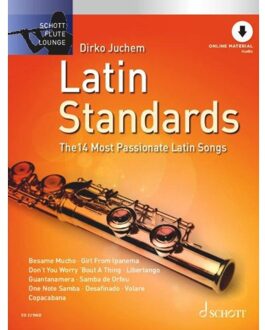 Latin Standards. Flöte - Schott Flute Lounge