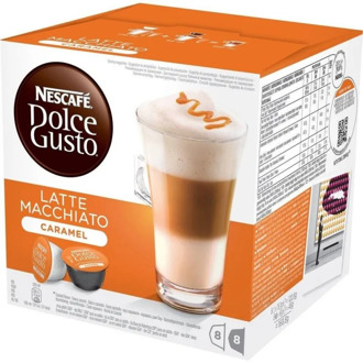 Latte Macchiato Caramel, Dolce Gusto, 8 + 8 PCs
