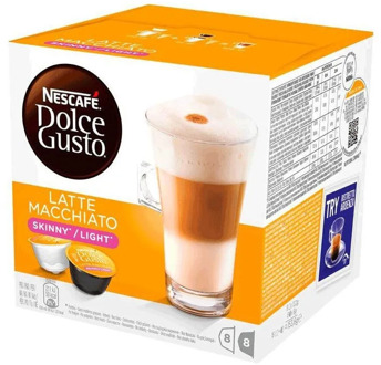 Latte Macchiato LIGHT, 8 + 8 capsules, 8 services