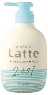 Latte Rinse In Shampoo 490ml