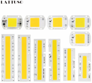 LATTUSO COB Chip LED Lamp 220V Smart IC No Need Driver Lampada LED Bulb For Flood Light Spotlight 10W 20W 30W 50W Diy Lighting