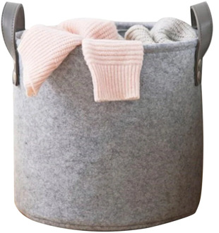 Laundry Hamper, Dirty Clothes Storage Basket Household Laundry Hamper with Handle