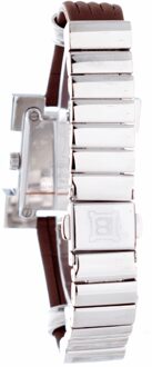 Laura Biagiotti Dameshorloge Kwarts Zilver & Bruin Zilver en bruin