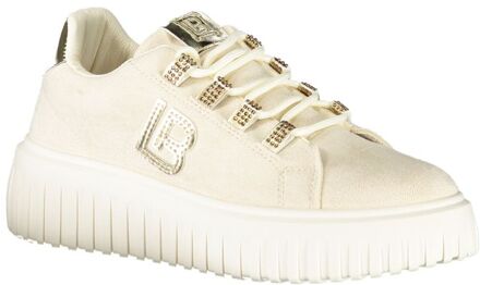 Laura Biagiotti Platform Sneakers met Logo Detail - maat Ivoor