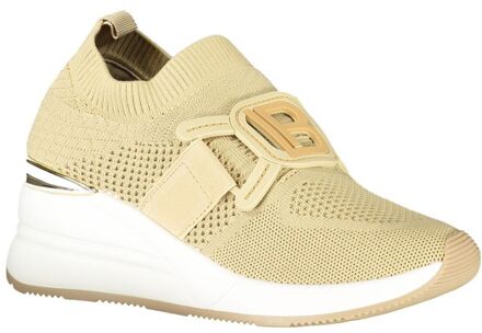 Laura Biagiotti Platform Zolen Sneakers - maat EU 41 Huidkleurig