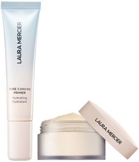 laura Mercier Flawless Treats Mini Prime + Set Duo - Mini Hydrating Primer + Mini Ultra Blur in Translucent