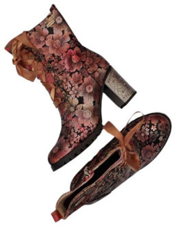 Laura Vita Kateo 07 hoge veterschoen Bordeaux - 37