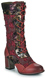 Laura Vita Laarzen Laura Vita KACIO" Rood - 36,37,38,39,40