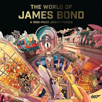 Laurence King puzzel the world of james bond 1000 stukjes