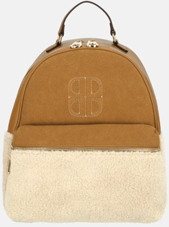 Laurent David Britt rugzak teddy cognac