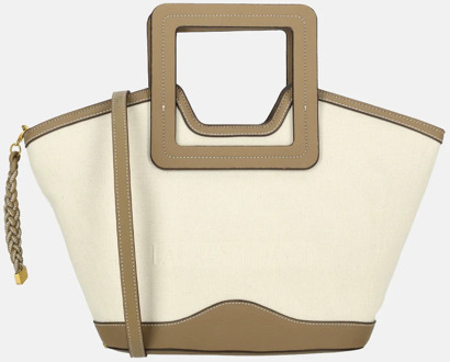 Laurent David Cato handtas taupe