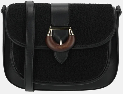 Laurent David crossbody tas teddy black Zwart