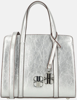 Laurent David handtas S silver Zilver