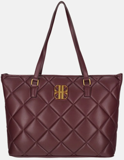 Laurent David shopper bordeaux Donker rood