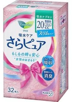 Laurier Sara Pure Slim Liners 20cc 19cm 32 pcs