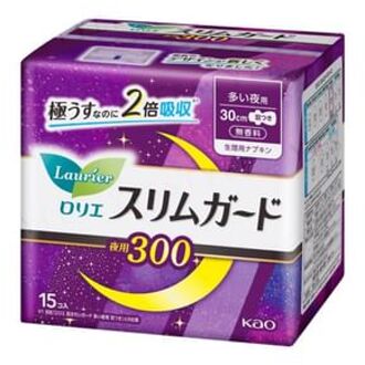 Laurier Speed Night Wing Feminine Pads 30cm 15 pcs