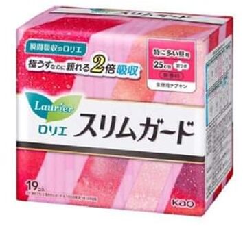 Laurier Speed Silm Wing Feminine Pads 25cm 19 pcs