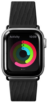 Laut Active 2.0 bandje voor de Apple Watch Series 1 t/m 9 / SE (38/40/41 mm) | Series 10 / 11 (42 mm) - Zwart - 41 mm