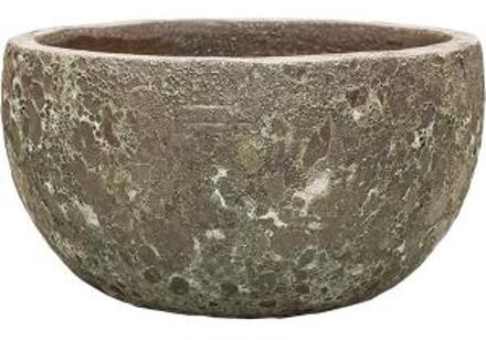 Lava Bowl L 52x52x29 cm Relic Jade bloempot Groen