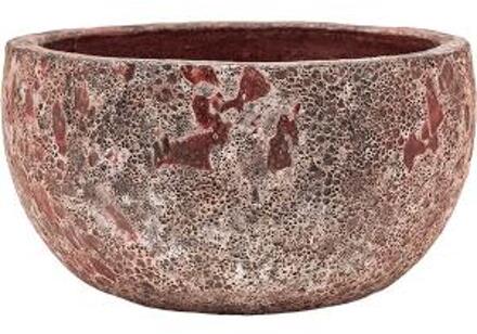 Lava Bowl L 52x52x29 cm Relic Pink bloempot Roze