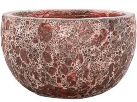 Lava Bowl M 40x40x24 cm Relic Pink bloempot Roze