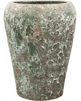 Lava Coppa M 50x50x68 cm Relic Jade bloempot Groen