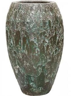 Lava Emperor L 57x57x95 cm Relic Jade bloempot Groen
