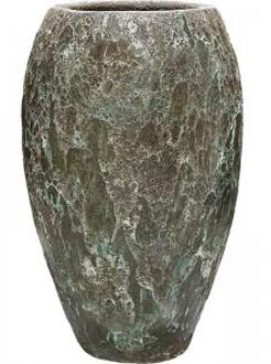 Lava Emperor M 45x45x75 cm Relic Jade bloempot Groen