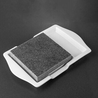 Lava Rock Koken Steak Stone Rock Grill Steen Baker Keramische Board Plaat Bbq Een Twee Vier Rooster een lattice