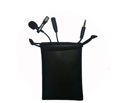 Lavalier Mobiele Telefoon Webcast Microfoon Mini Microfoon Lavalier Omnidirectionele Condensator Opname Microfoon Voor Mobiele Telefoon Pc