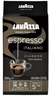 Lavazza Caffe Espresso Gemalen Koffie - 250 gram