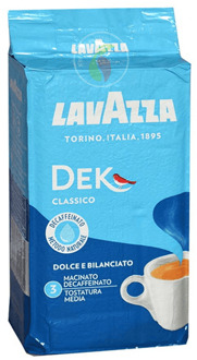 Lavazza DEK Cafeïnevrij Gemalen koffie - 250 gram