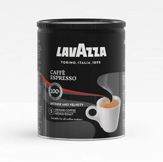Lavazza Espresso 250g. Tin Ground Coffee