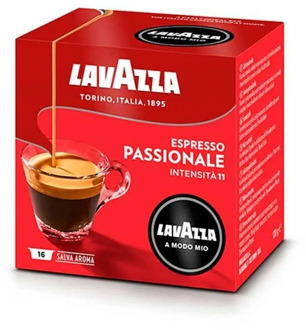 Lavazza Espresso Passionale, box of 16 capsules