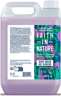 Lavender & Geranium Bodywash Navulverpakking 5LT