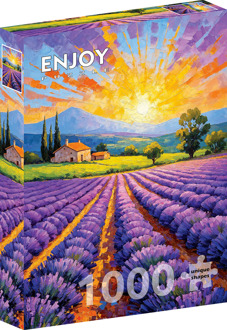Lavender Sunset Puzzel (1000 stukjes)