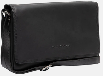 Laverton crossbody tas black Zwart