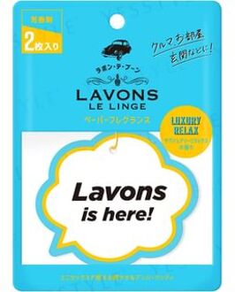 LAVONS Multipurpose Paper Fragranc Luxury Relax 2 pcs