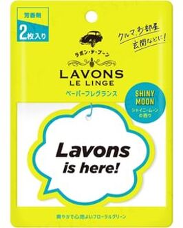 LAVONS Multipurpose Paper Fragranc Shiny Moon 2 pcs