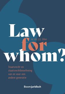 Law for Whom? - J.J.J. Sillen - ebook