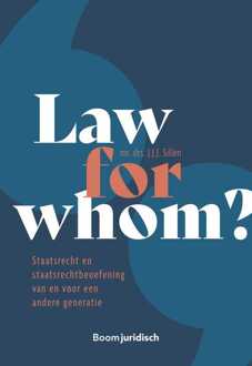 Law For Whom? - J.J.J. Sillen
