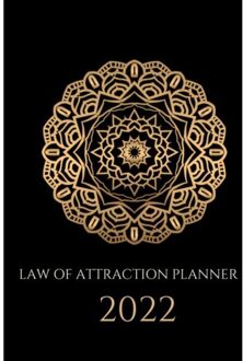 Law of attraction planner 2022 - weekplanner & agenda - (ISBN:9789464482720)