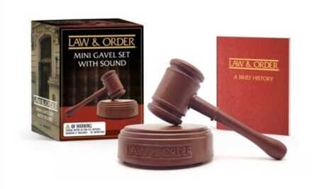 Law & Order: Mini Gavel Set With Sound [with Battery] - Rp Minis - Chip Carter