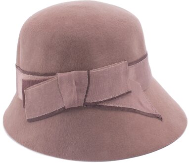 Lawliet Chic Womens Downtown Abbey Stijl Cloche Emmer Wolvilt Bruiloft Kerk Hoed T410 kameel