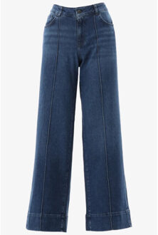 Layla blue denim Blauw - 28-32