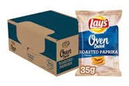 Lays Chips The Oven Van Lays Paprika 35 Gram 20 Zakjes