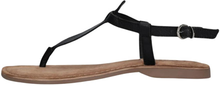 Lazamani 75.618 Sandalen - Dames - Zwart - Maat 38